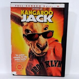 Kangaroo Jack DVD Full Screen 2003 Action Comedy Anthony‎ Anderson PG Movie